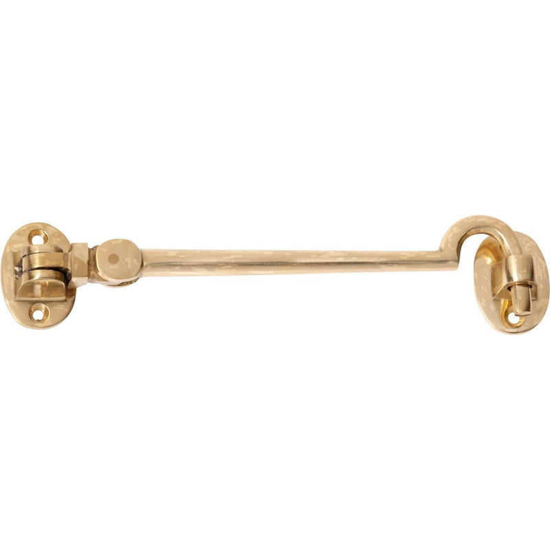 Cabin Hook Large Polished Brass L150mm