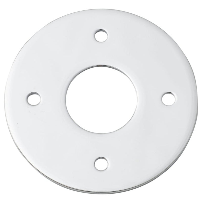 Adaptor Plate Pair Round Rose Polished Chrome D60mm