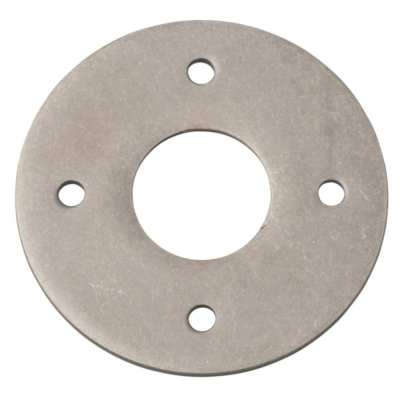 Adaptor Plate Pair Round Rose Distressed Nickel D60mm