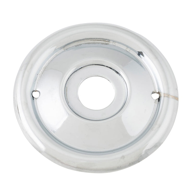 Backplate For Milled Edge Mortice Knob Pair Satin Chrome D52mm