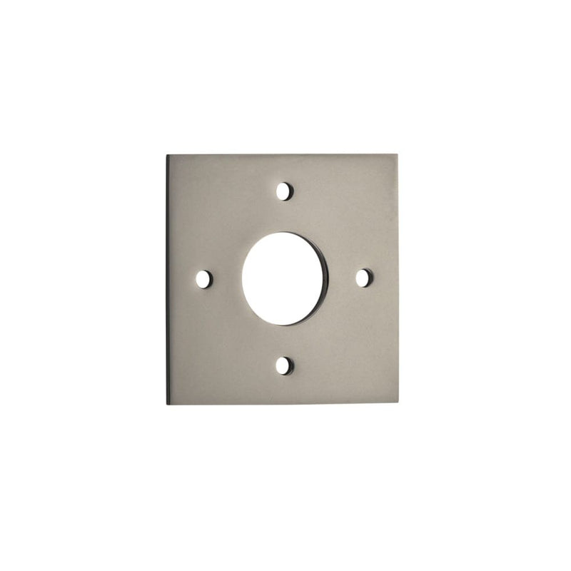 Adaptor Plate Pair Square Rose Satin Nickel H60xW60mm