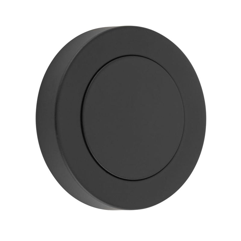 Blank Rose Round Matt Black D52xP10mm