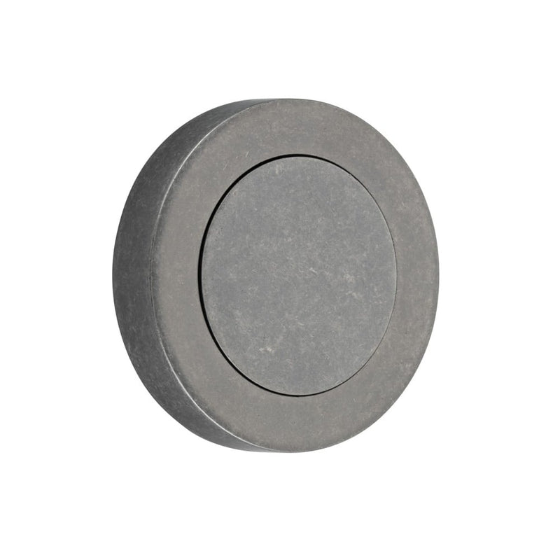 Blank Rose Round Distressed Nickel D52xP10mm