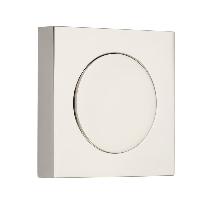 Blank Rose Square Polished Nickel H52xW52xP10mm