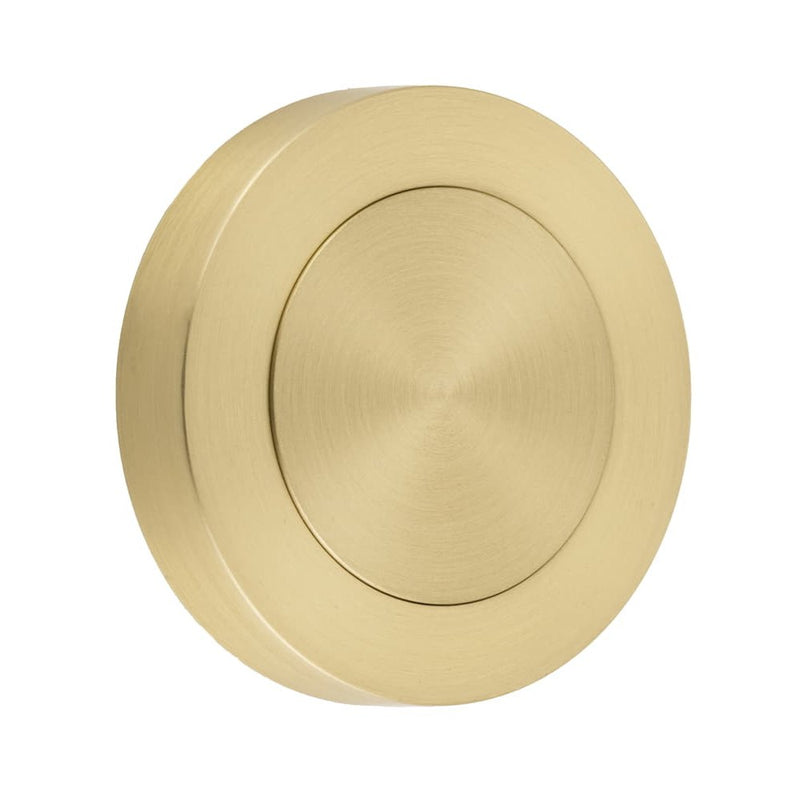 Blank Rose Round Brushed Gold PVD D52xP10mm