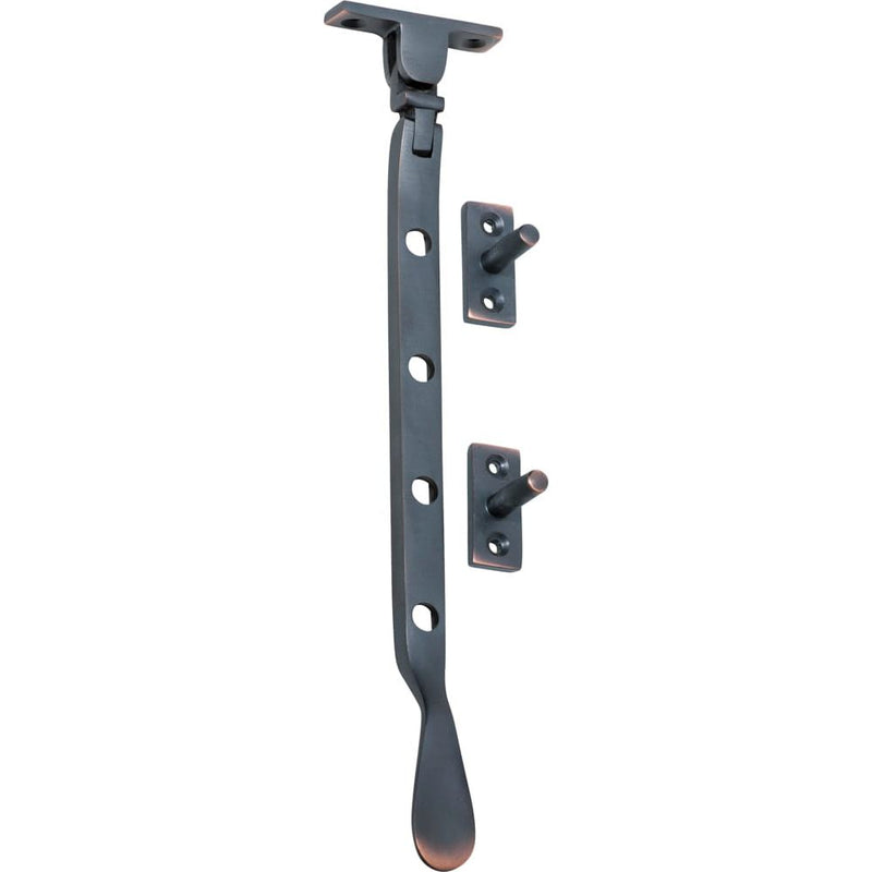 Casement Stay Base Fix Small Antique Copper
