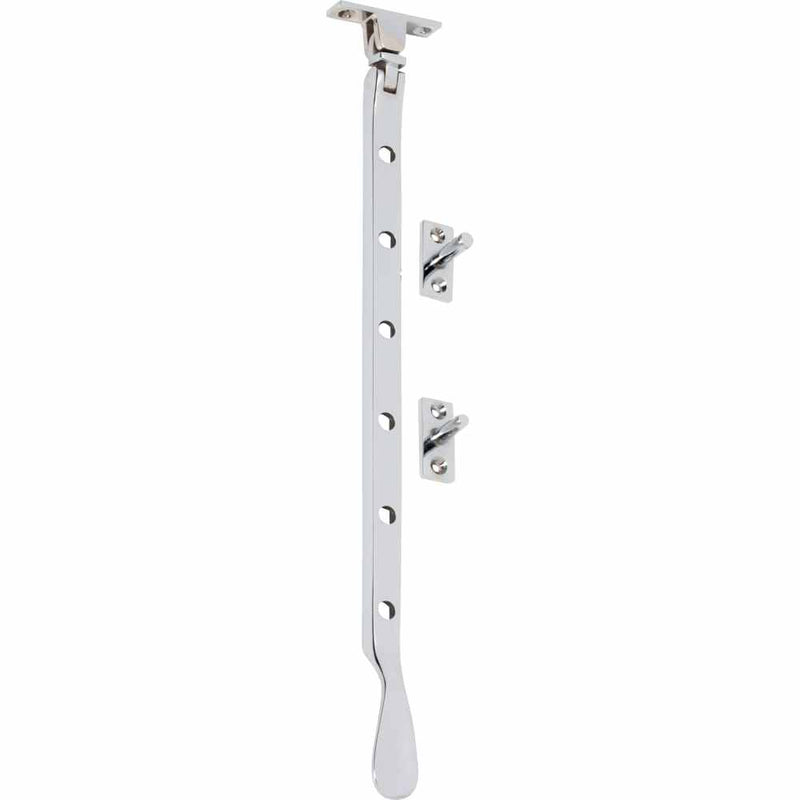 Casement Stay Base Fix Large Chrome Plated