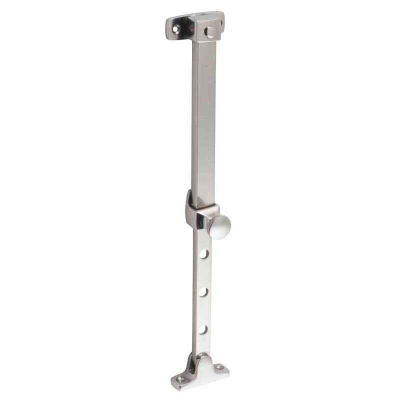 Casement Stay Telescopic Pin Satin Nickel