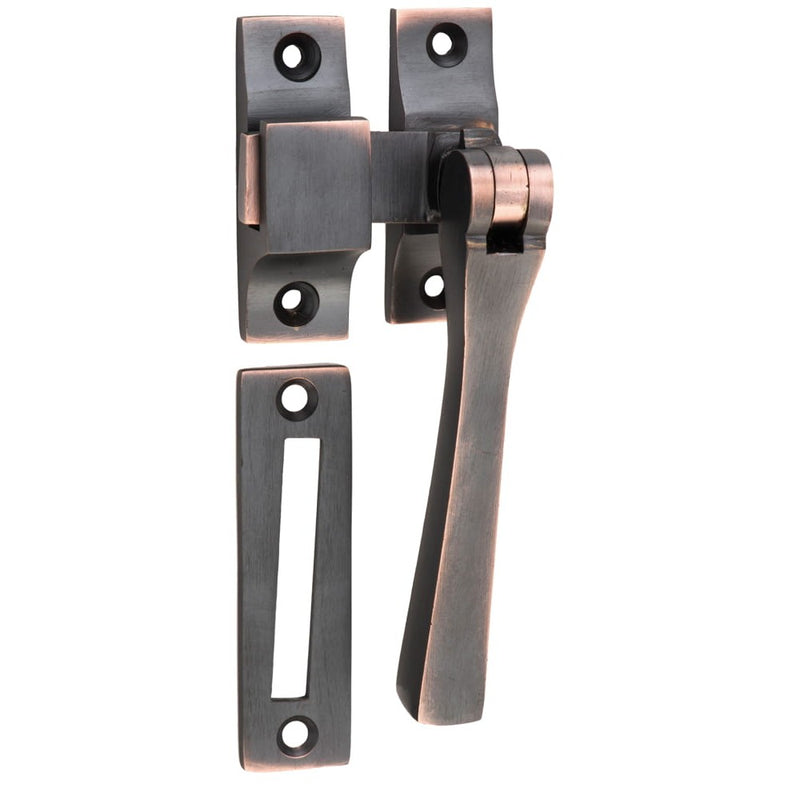 Casement Fastener Square Antique Copper
