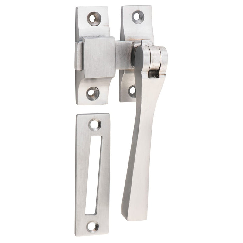 Casement Fastener Square Satin Chrome