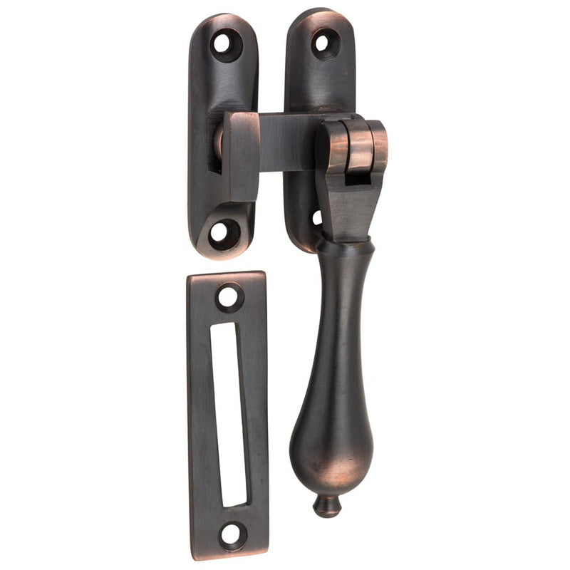 Casement Fastener Teardrop Antique Copper