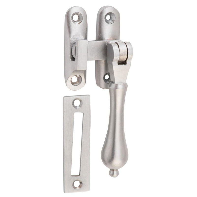 Casement Fastener Teardrop Satin Chrome