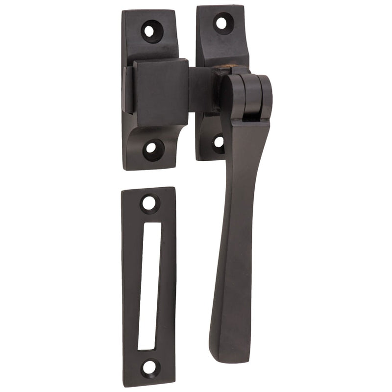 Casement Fastener Square Matt Black