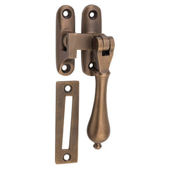 Casement Fastener Teardrop Antique Brass