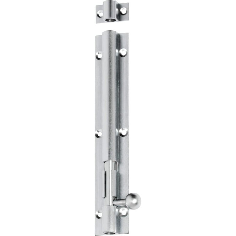 Barrel Bolt Satin Chrome 150mm