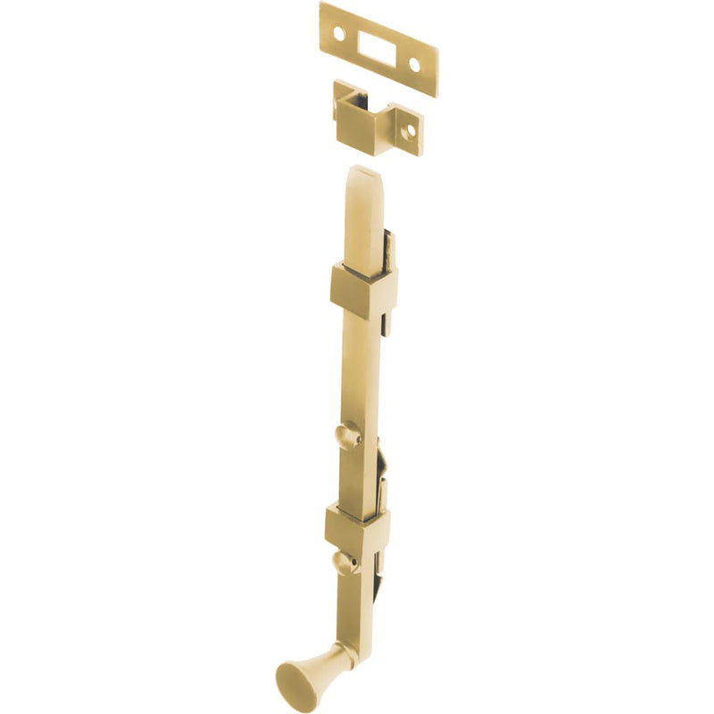 Panic Bolt Polished Brass L255mm