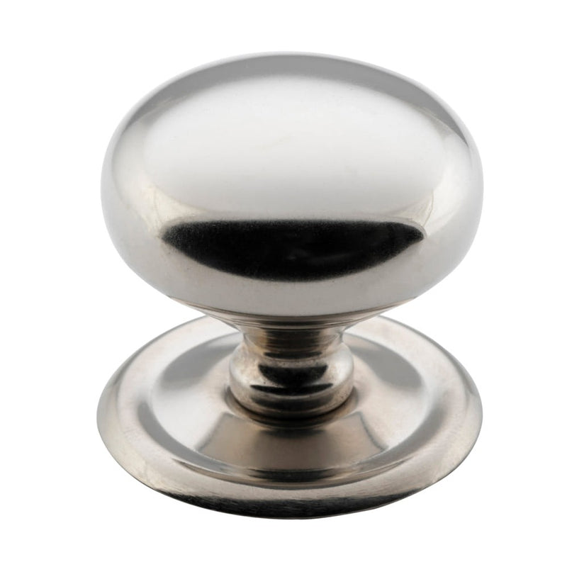 Cupboard Knob Sheet Brass Satin Nickel 38mm