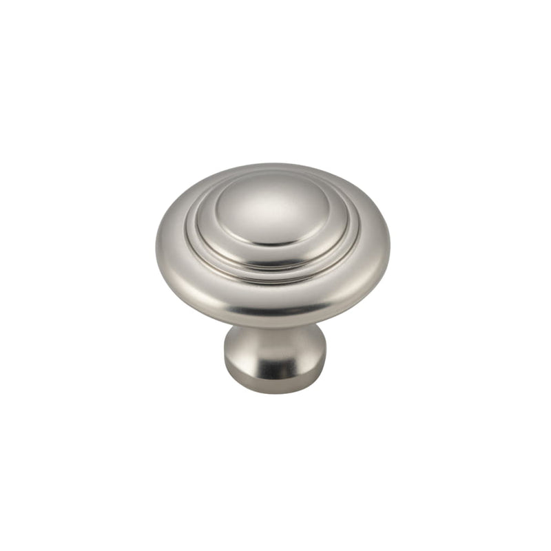 Cupboard Knob Domed Satin Nickel 25mm