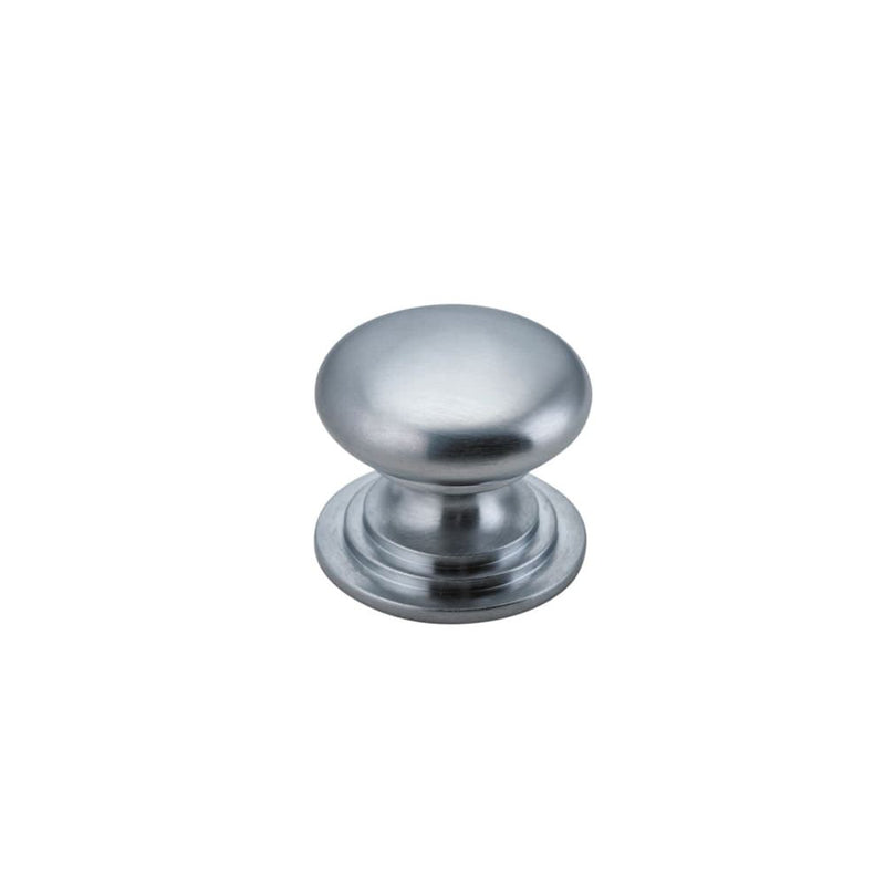Cupboard Knob Sarlat Brushed Chrome 32mm