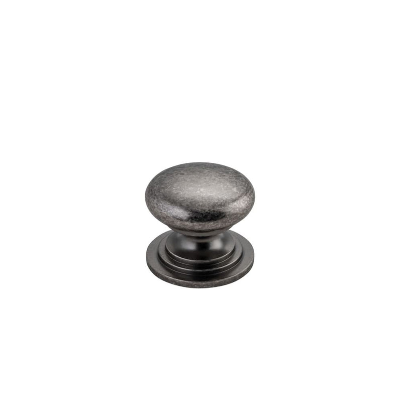 Cupboard Knob Sarlat Distressed Nickel 32mm
