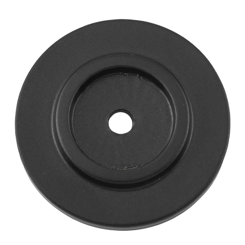 Backplate For Domed Cupboard Knob Matt Black 32mm