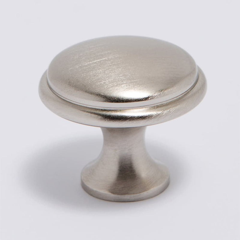 Halifax Knob Satin Nickel 30mm