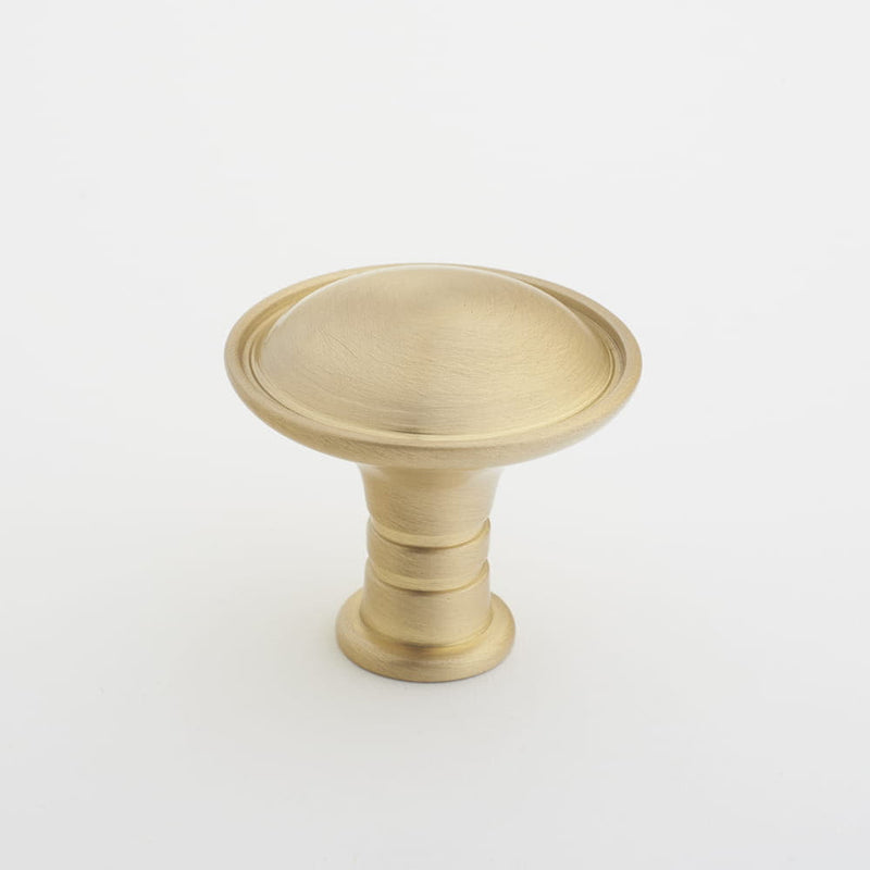 Sydney Knob Burnished Brass 32mm