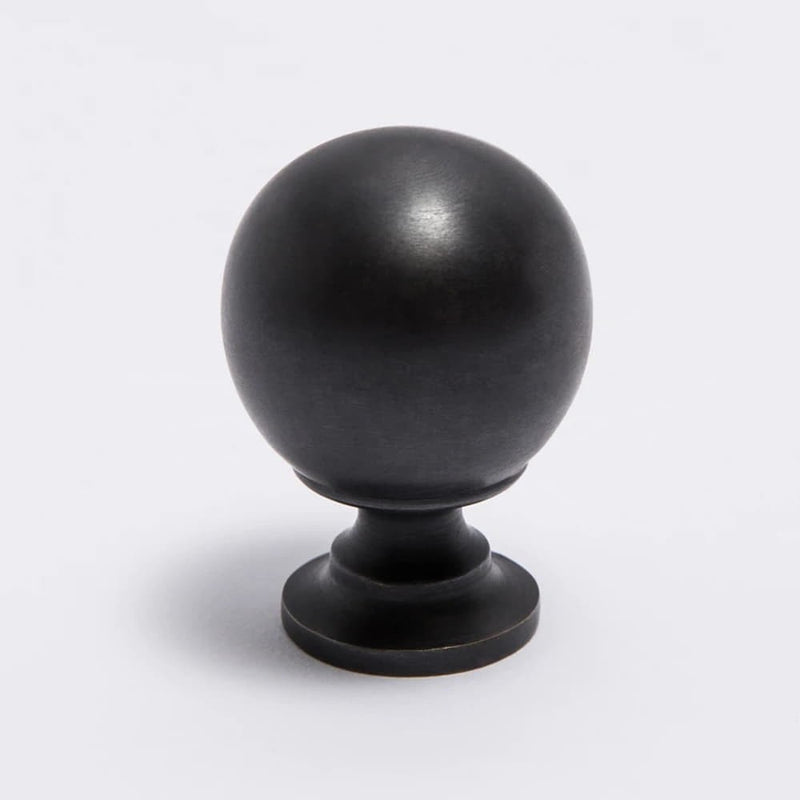 Surrey Knob Large Scorched Black 32mm