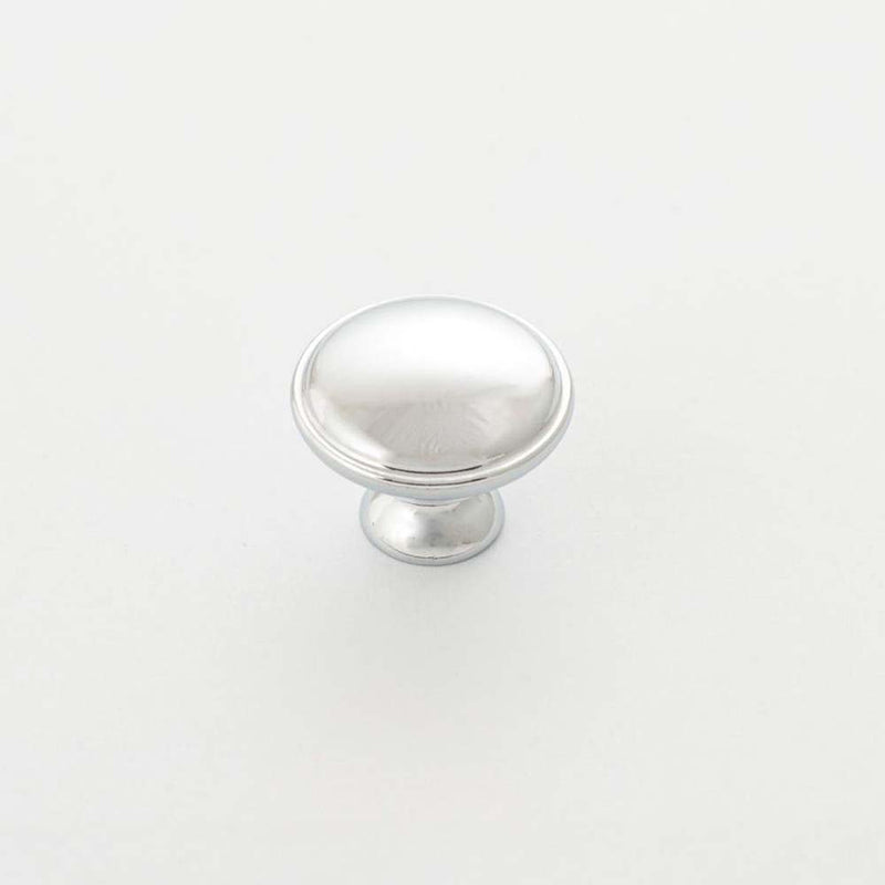 Century 30mm Round Knob Polished Chrome