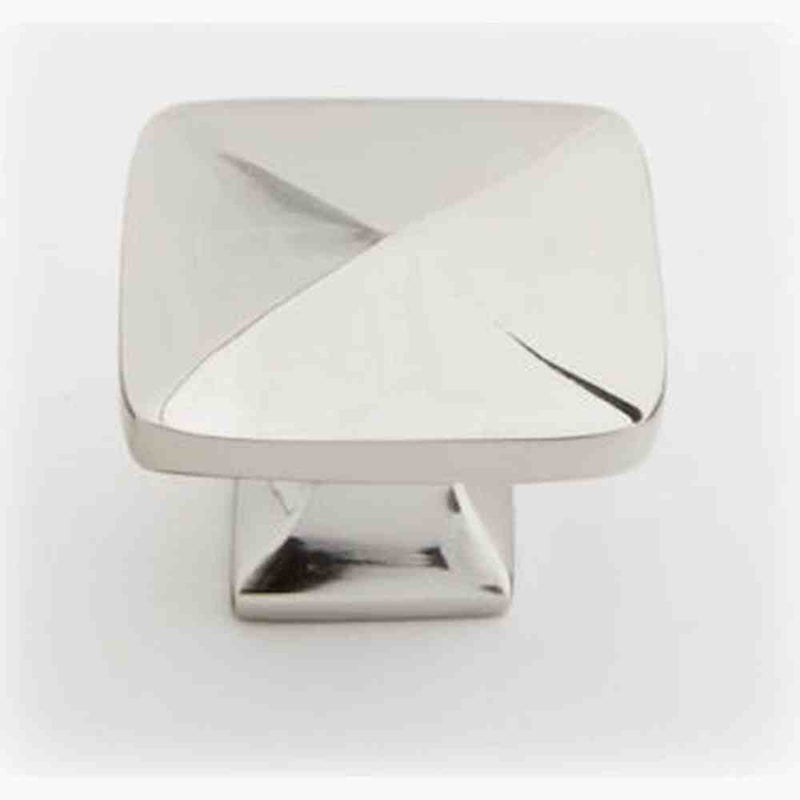 Bronte Knob Polished Nickel 31mm