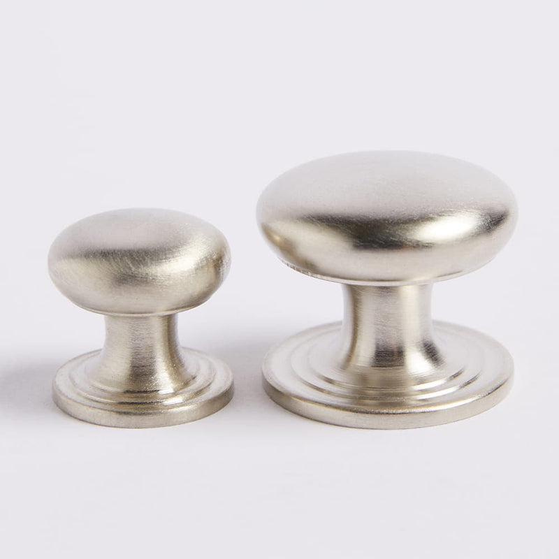 Kew Knob Large Satin Nickel