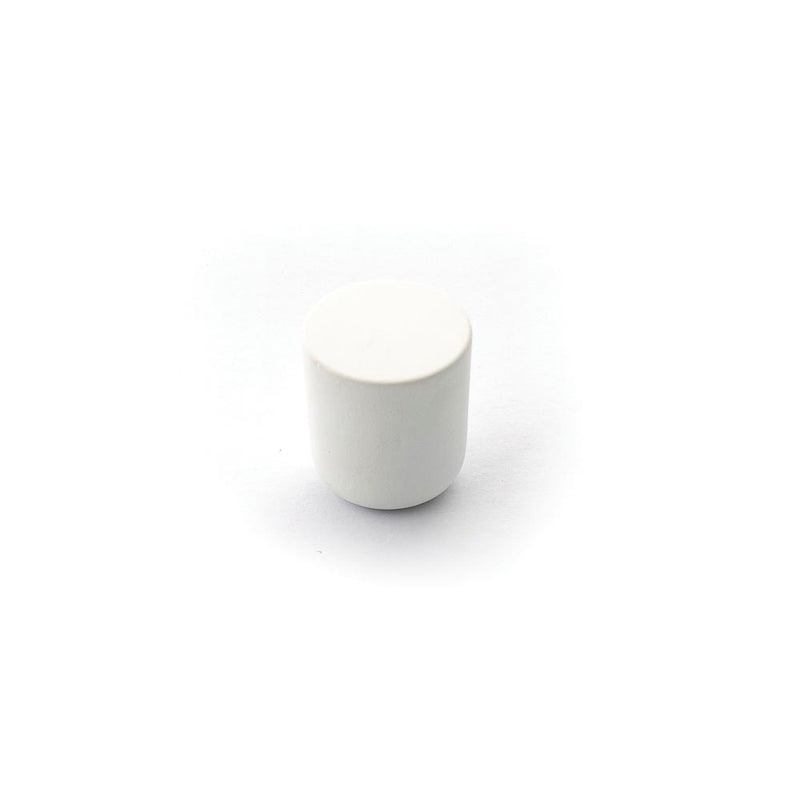 Dune 25mm Round Knob Matt White