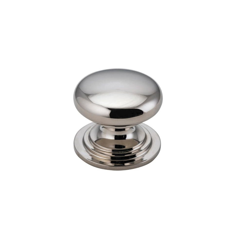 Cupboard Knob Sarlat Polished Nickel 38mm