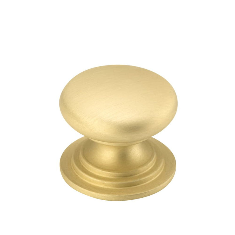 Cupboard Knob Sarlat Brushed Gold PVD 32mm