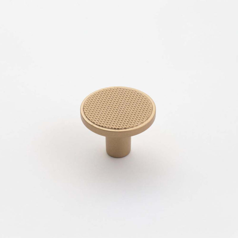 Monaco 30mm Round Knob Matt Gold