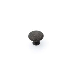Shaker 30mm Plain Knob Antique Black