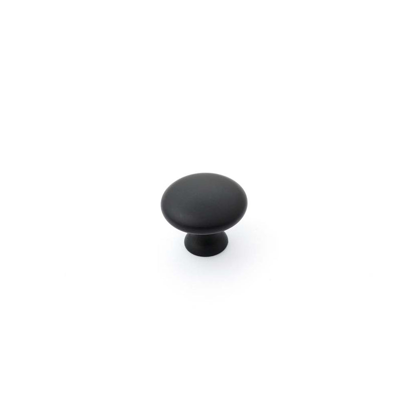 Shaker 30mm Plain Knob Matt Black