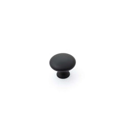 Shaker 30mm Plain Knob Matt Black