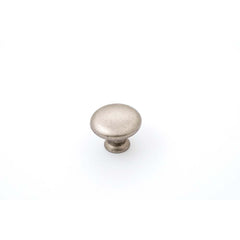 Shaker 30mm Plain Knob Pewter