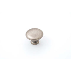 Shaker 35mm Plain Knob Pewter
