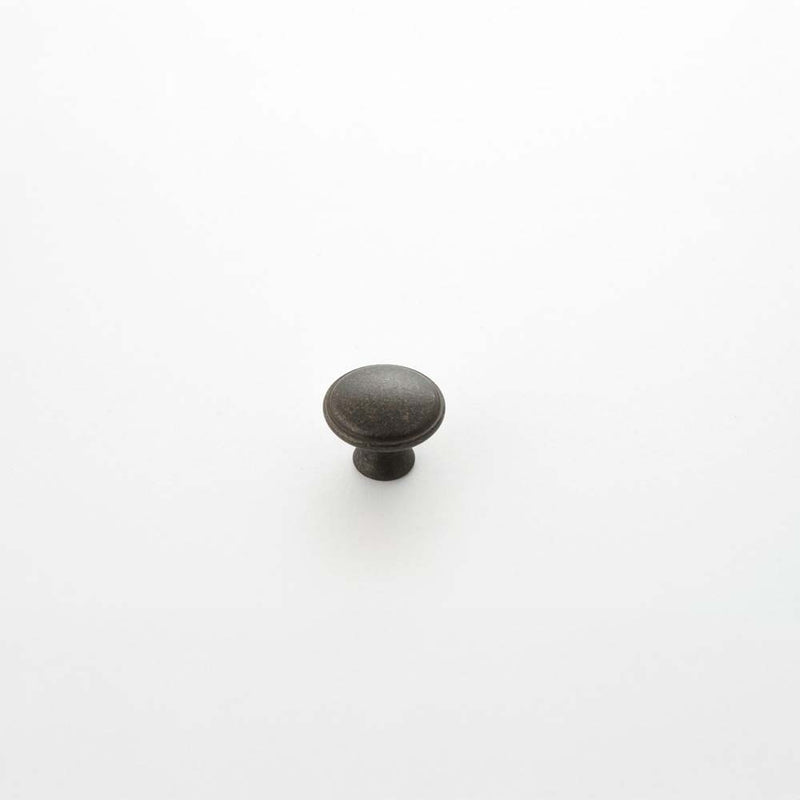 Century 30mm Round Knob Antique Black