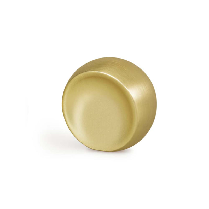 Momo Ball Knob 29mm Brushed Matt Brass