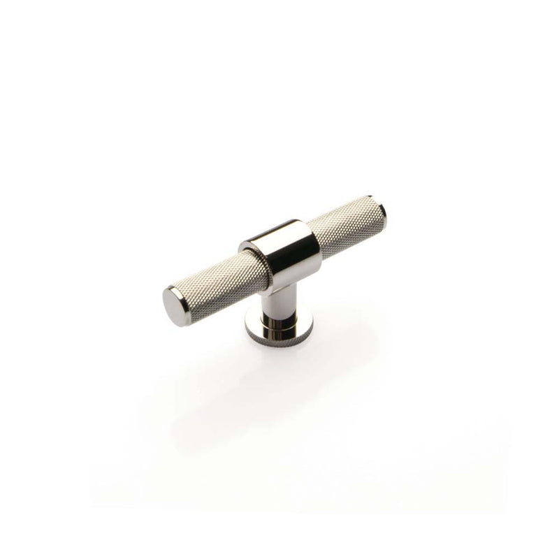Momo Belgravia 82mm Solid Brass T Knob Polished Nickel