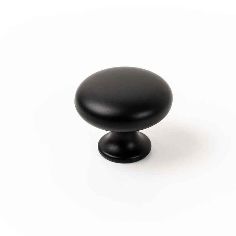 Momo Duke Round Knob 31mm Matt Black