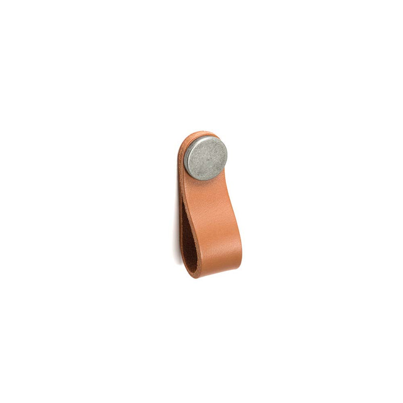 Momo Flexa Leather Pull 70mm Light Tan With Pewter Button