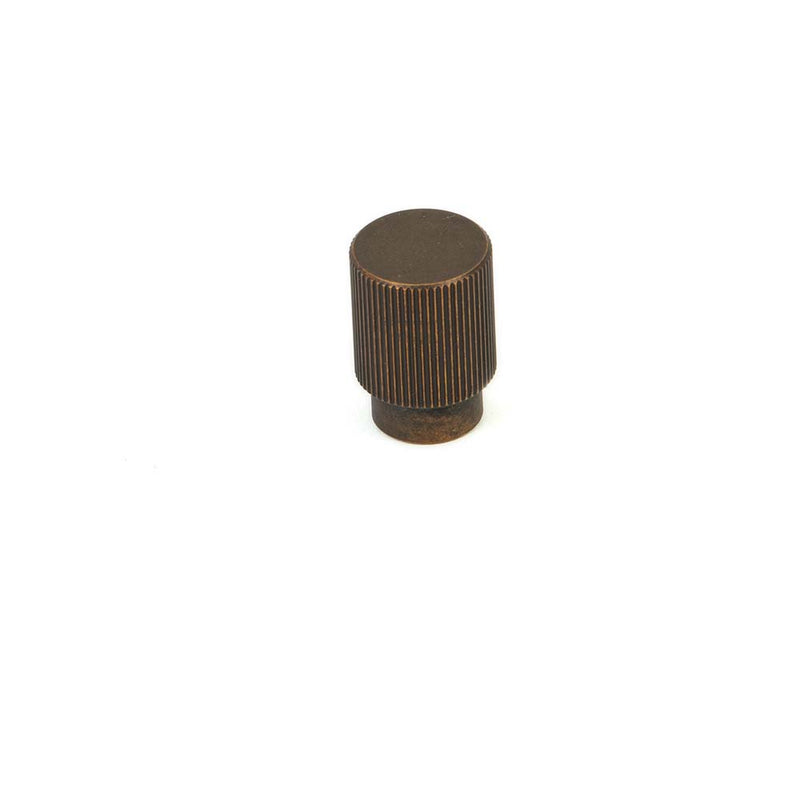 Momo Arpa Round Knob 22mm In Antique Brass