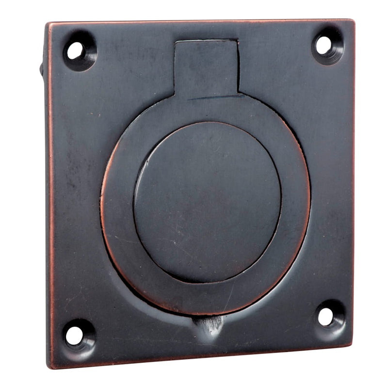 Cellar Door Pull Antique Copper H63xW63mm