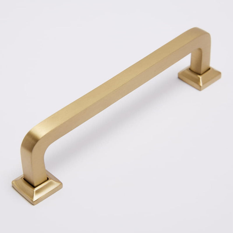 Bronte Handle 96mm Burnished Brass 96mm