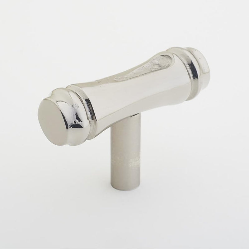 Bamboo T-Bar Polished Nickel