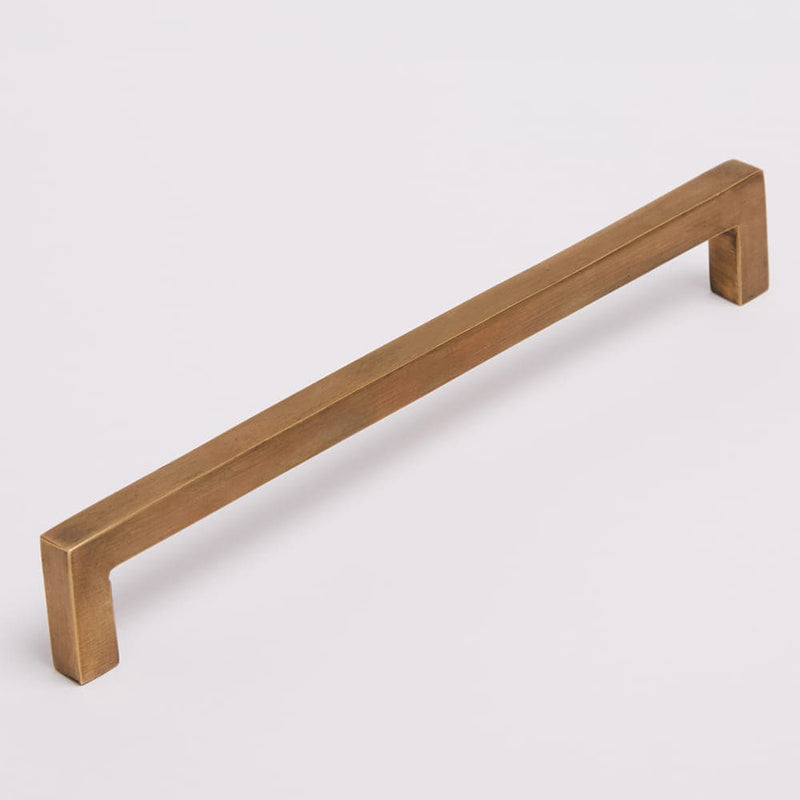 Ascot Handle 192mm Acid Washed Brass